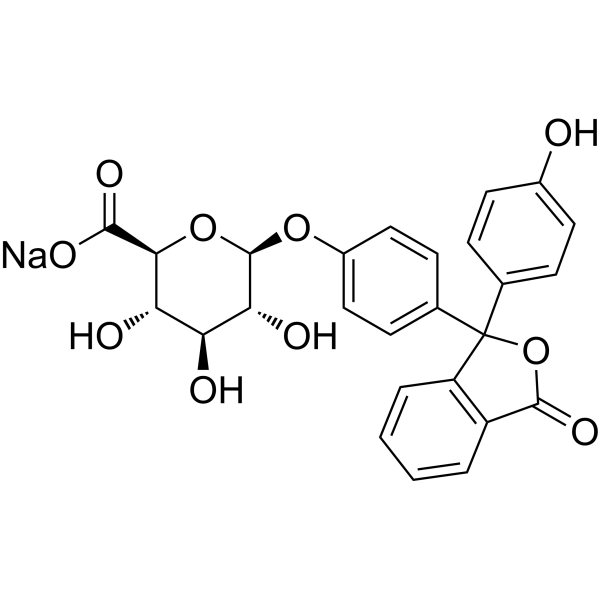 Phenolphthalein glucuronide sodium 6820-54-8